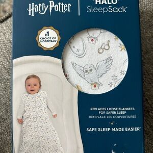 HALO Harry Potter SleepSack – Hedwig Owl Print – Small Baby Wearable Blanket